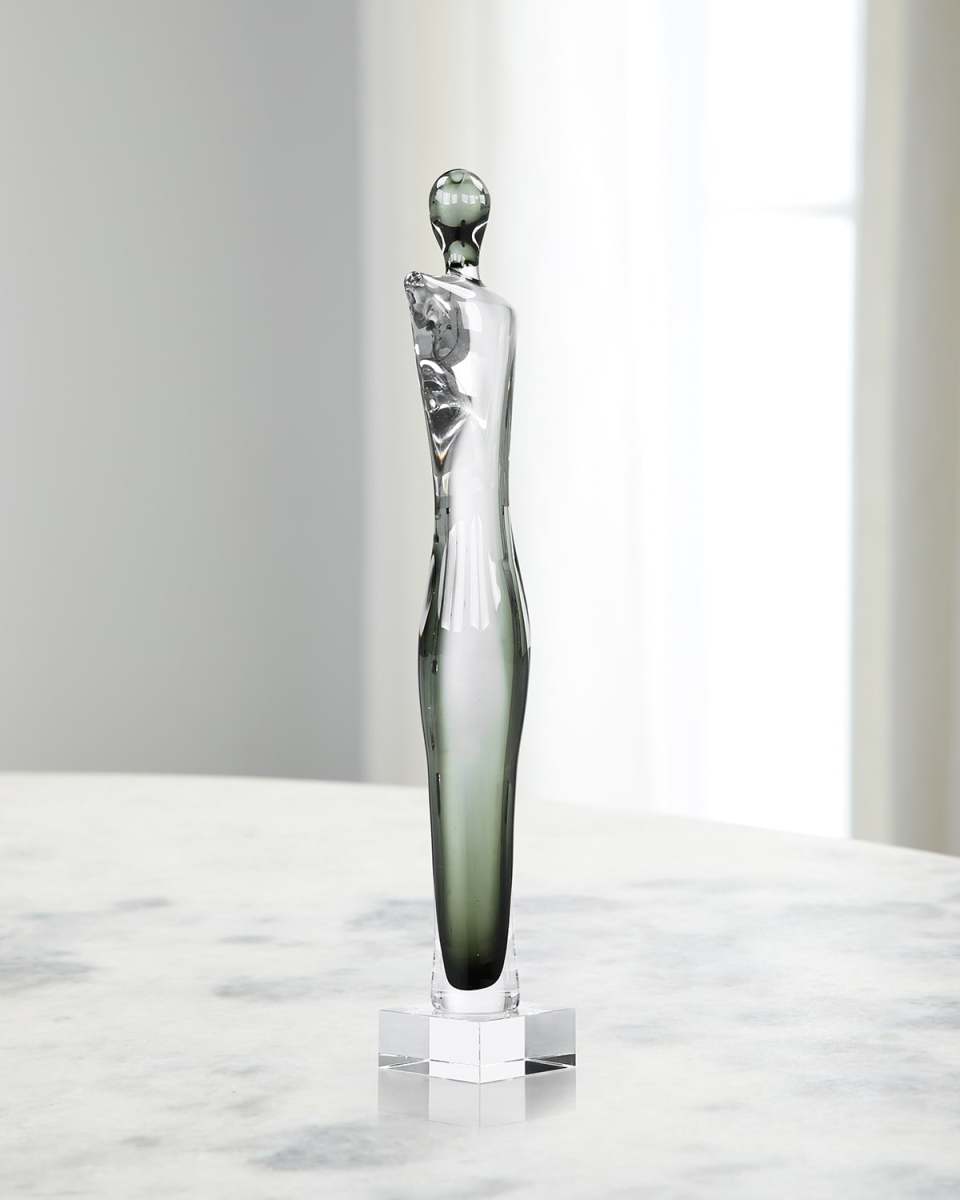 Glass Silhouette Sculpture, Large